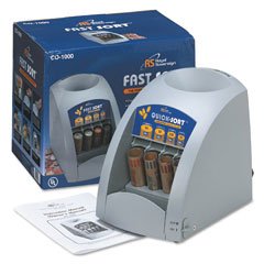 Royal Sovereign Fast Sort One Row Coin Sorter CO 1000