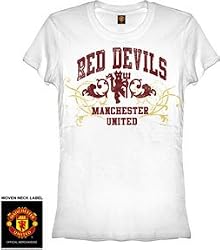 FC Football Club Manchester United Red Devils Juniors T-shirt Tee