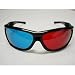 Fashion Style 3d Glasses in Red- Blue for Movie and Games By H-m