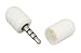 White Exeze MM1 Mini Microphone for iPod nano, iPod classic, iPod touch, iPhone 3G and iPhone 3GS
