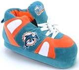 NFL Miami Dolphin Slippers - One Color Sm- Under 5.5