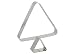 De Buyer Professional - 3137.23 - Stainless steel triangle ring, rounded angles - L 23cm