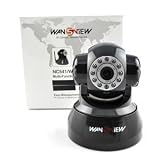 Produkt-Bild: Wansview WiFi Lan/WLan zwei-Wege Audio Pan Tilt IP Kamera MAC / Windows / Linux kompatibel Nachtsicht, Alarm Ausgang, Alarm per Email, FTP, Zugriff &uuml;ber das Internet