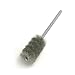Brush Research 83 Spiral Twist Brush, Stainless Steel, Single Stem, 1/4" Diameter, 0.004" Wire Diameter, 3" Shank Length, 4-1/2" Length, 1000 RPM (Pack of 12)