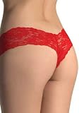 Low Rise Lace Tanga Shorts by Leg avenue