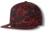 Globe SOUND SYSTEM New Era Fitted Hat in Red/Black