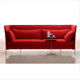 Alcove Sofa by Ronan and Erwan Bouroullec Upholstery: Laser Red