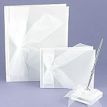 Enchanting Moments Guest Book - White