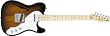 Fender Classic Series '69 Telecaster&reg; Thinline Electric Guitar, 2 Tone Sunburst, Maple Fretboard