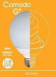 Sunway 電球型蛍光灯 G型 60W 電球色 EFG12EL
