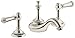 Kohler K-98068-4-SN Artifacts Bathroom Sink Lever Handles, Less Spout, Vibrant Polished Nickel, One Size