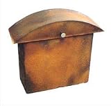 Monet Wall Mount Mailbox - Rust Finish