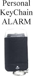 Personal Keychain Alarm and Safety Light