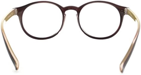 Mens Retro Classic Oval Eyewear Frames Eyeglasses Korean Drama Fashion Designer