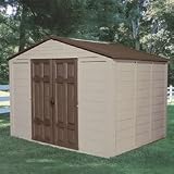 Suncast 10-Foot by 7-1/2-Foot Storage Building with Bronze Accents