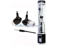 Cuffu Metal Earphone Headset for Ipod Nano 1 Nano 2 Nano 3 Nano 4 / Ipod Touch / Ipod Classic / Ipod Video