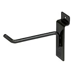 Quality Store Fixture 4" Deluxe Slatwall Hook -Box of 96