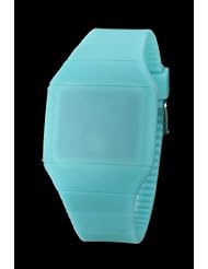 Youyoupifa Light Blue Silicone Touch Screen LED Digital Watch Wrist Sports Watch £¨Unisex£©
