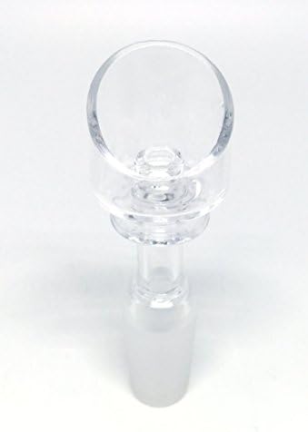 Pillar Glass Hollow Nail - Frost Fit 14mm - Male