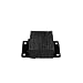 IWI Economy Rubber Dock Bumper, Rectangular, Laminated, Horizontal Mount