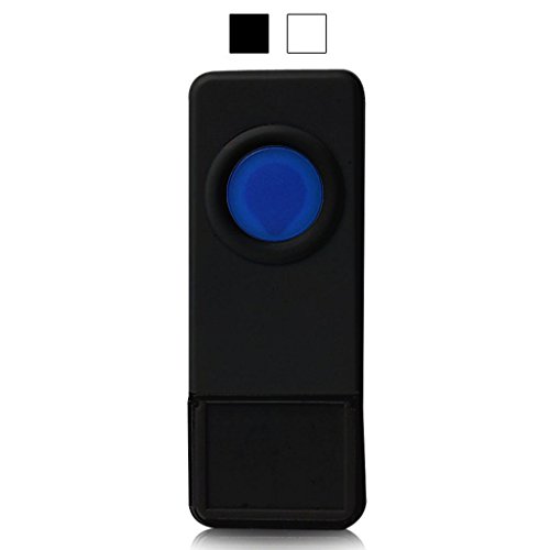 Tenswall Doorbell Accessory (Black-Waterproof Remote Button)