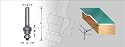 Amana Tool 47150 No-File and Trade Laminate Trim 1/4-Inch Shank Carbide Tipped Router Bit