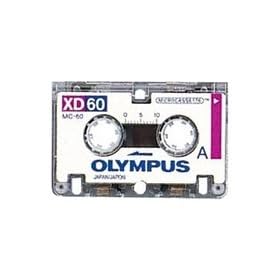 Olympus XB60-NB3 Micro Cassette Tape 30-60 Minutes per Side Ref 58041 [Pack of 3]