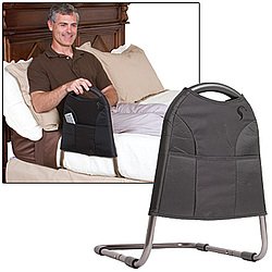 Able Life Bedside Mighty Rail, Black, Universal