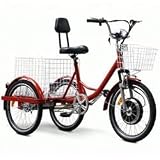 EWheels EW-88 Electric Tricycle Scooter - Red - EW-88EW-88