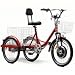 EWheels EW-88 Electric Tricycle Scooter - Red - EW-88EW-88