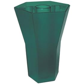 BRELLA VASE� - 10 inch - Translucent - Kauai Green - Patio Umbrella Vase by Blue Star Group