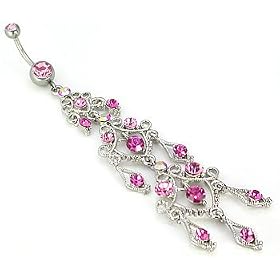Belly Button Rings Long Chandelier Navel