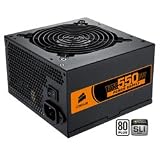 31jhT7bxyJL. SL160  Corsair CMPSU 550VX 550 Watt VX Series 80 Plus Certified Power Supply compatible with Core i7 and Core i5