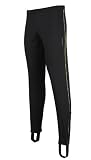 Ron Hill Classic Plus Mens Tracksters, Black/Fluo Yellow, XL: Wais 38-40 Inch : In Leg 34