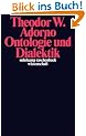 Ontologie und Dialektik: (1960/61) (suhrkamp taschenbuch wissenschaft)
