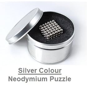 Original Nickel Magnet X-treme Neodymium Puzzle - 216 Premium N42 Classic 4.76mm Size Spheres
