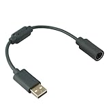 GTMax Wired Controller USB Breakaway Cable Cord for Microsoft XBOX 360