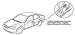 Genuine Honda 08P05-TK8-1A0 Side Body Molding, White Diamond Pearl