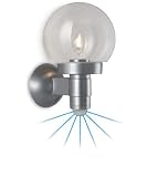 Steinel L 115 S SensorLeuchte mit Kristallglas silber