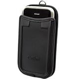 Apple iPhone 3G Vertical Bravo Pouch Case with Removable Spring Belt Clip (Black)