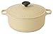 Chasseur Cast Iron 22cm, 3.0ltr Round Casserole Cream