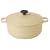 Chasseur Cast Iron 22cm, 3.0ltr Round Casserole Cream