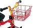 Puky Bicycle Handlebar Basket Red