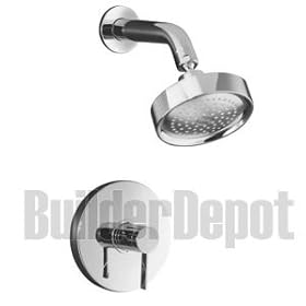 Kohler K-T949-4-SN Stillness Rite-Temp Pressure-Balancing Shower Faucet Trim, Vibrant Polished Nickel