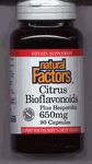 Natural Factors Citrus Bioflavonoids 650mg 90 caps