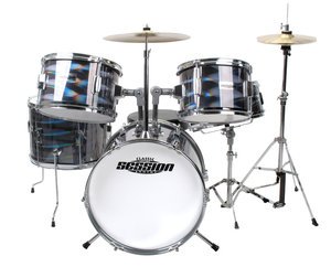 XDrum Junior Pro Drumset Laser silber (4-9 Jahre) und Drumschool inkl. DVD Preisvergleich