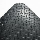 Crown Industrial Deck Plate Antifatigue Mat, Vinyl, 36 x 60, Black (CD0035DB)