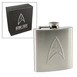 Star Trek 6oz Stainless Steel Hip Flask
