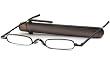 Able Vision Tube Readers Reading Glasses - Pop-Top Reader Gunmetal