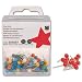 5star Landkartennadeln 5mm rot VE=100 St�ck